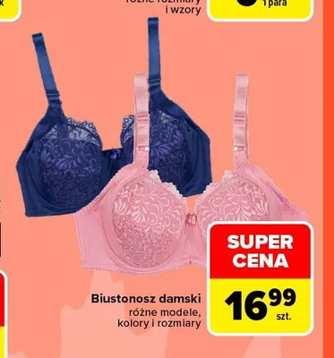 Biustonosz damski promocja w Carrefour