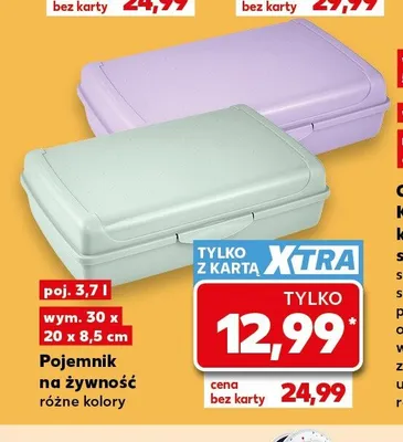 Pojemnik na żywność 3,7 l promocja w Kaufland