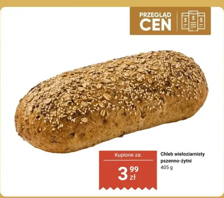 Chleb wieloziarnisty pszenno-żytni promocja w Dino