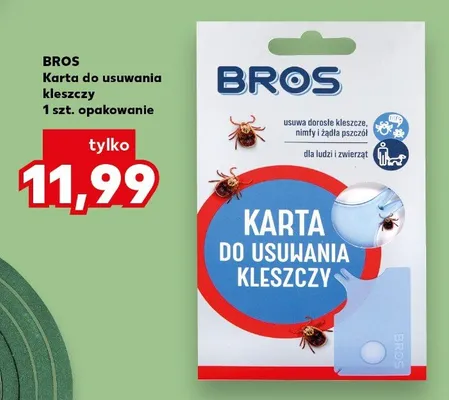 Karta do usuwania kleszczy promocja w Kaufland