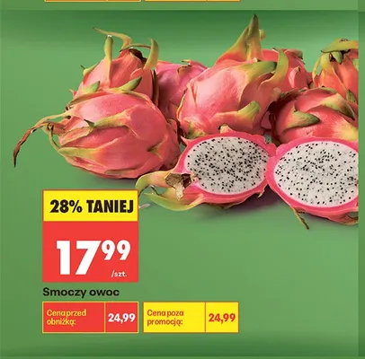 Smoczy owoc promocja w Biedronka