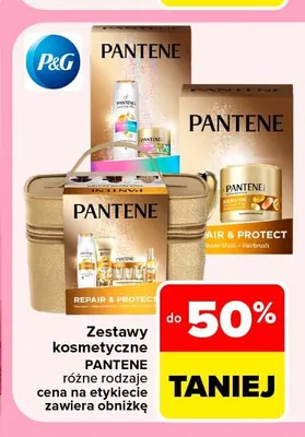 Zestawy kosmetyczne Pantene promocja w Carrefour