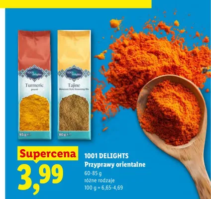 Przyprawa orientalna Tajine 1001 Delights promocja w Lidl