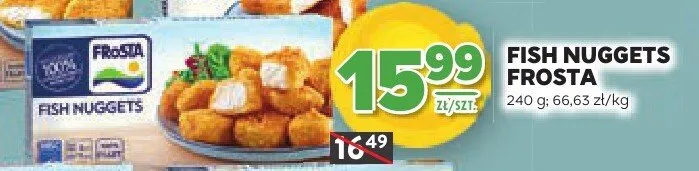Fish nuggets Frosta promocja w Stokrotka