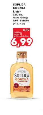 Likier Soplica Gorzka promocja w Kaufland