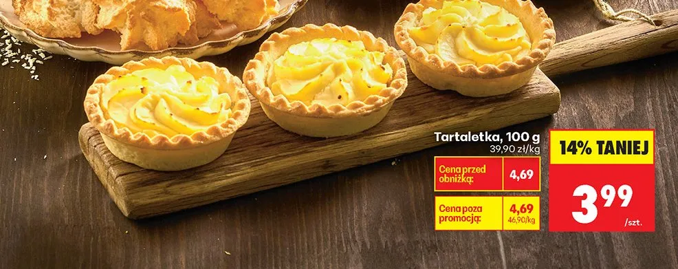 Tartaletka promocja w Biedronka
