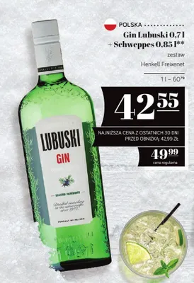Gin Lubuski promocja w POLOmarket