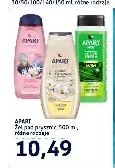 Żel pod prysznic Apart Prebiotic promocja w Blue Stop