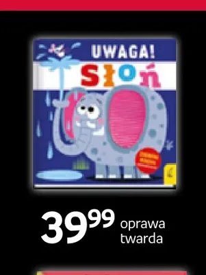 Książka Uwaga! Słoń Wilga oprawa twarda promocja w Empik