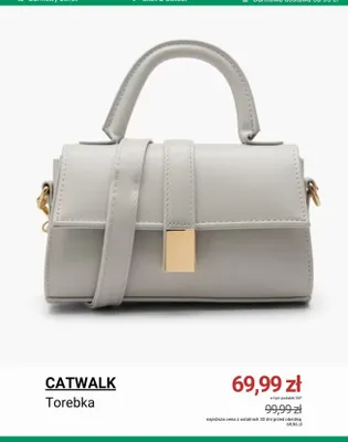 Torebka CATWALK promocja w Deichmann