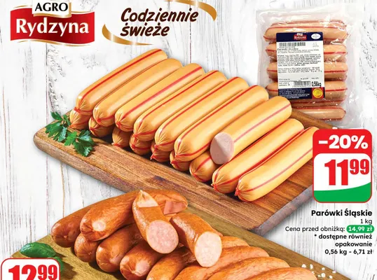 Kiełbasa Biesiadna promocja w Dino