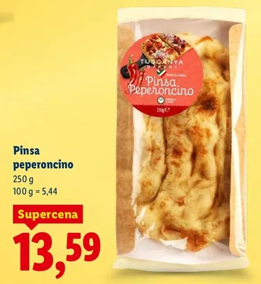 Pinsa peperoncino promocja w Lidl