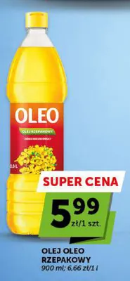 Olej rzepakowy Oleo promocja w Euro Sklep