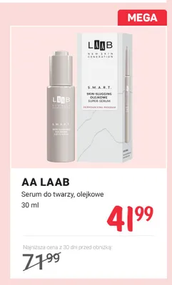Serum do twarzy olejkowe AA Laab S.M.A.R.T. promocja w Rossmann