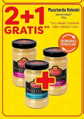 Musztarda Roleski Jerozolimska promocja w POLOmarket