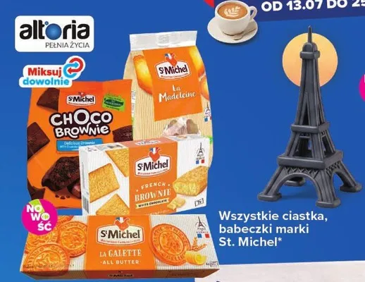 Ciastka French Brownie St Michel promocja w Carrefour
