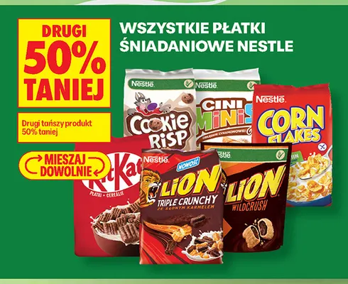 Płatki śniadaniowe Cookie Crisp Nestlé promocja w Biedronka