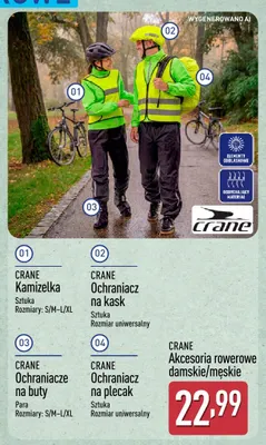 Ochraniacz na plecak CRANE promocja w Aldi