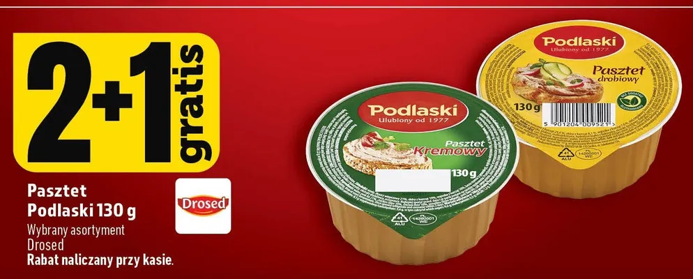 Pasztet drobiowy Podlaski promocja w TOPAZ