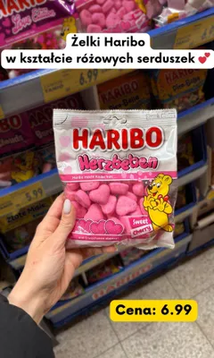 Żelki w kształcie serduszek promocja w Kaufland