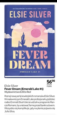 Książka Fever Dream Elsie Silver promocja w Empik