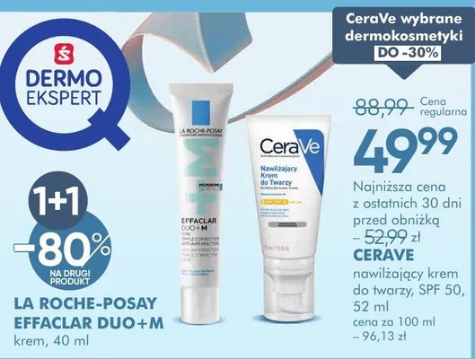 Krem La Roche-Posay Effaclar Duo+M promocja w Super-Pharm