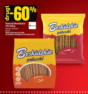 Paluszki z solą Beskidzkie promocja w TOPAZ