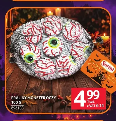 Praliny Monster Oczy Sorini promocja w Selgros