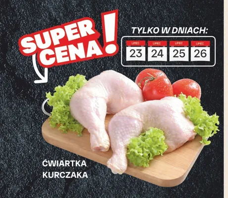 Ćwiartka kurczaka promocja w Chorten