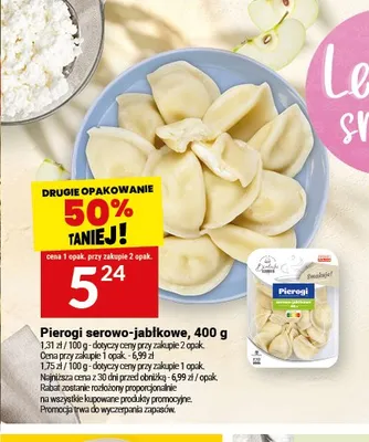 Pierogi serowo-jabłkowe Białecki Kuchnia promocja w Twój Market