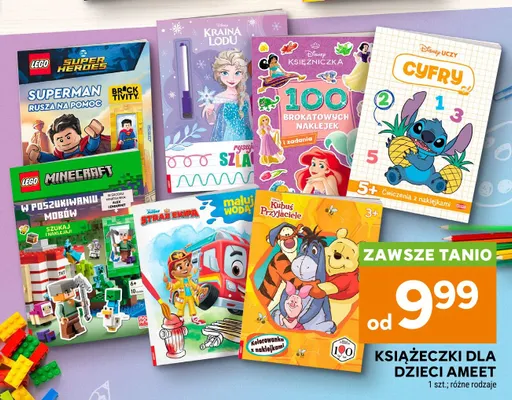 Książeczki dla dzieci Ameet promocja w Stokrotka