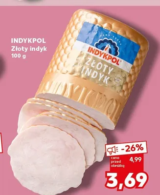 Pierś z indyka Złoty indyk Indykpol promocja w Kaufland