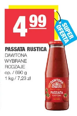 Passata rustica Dawtona promocja w SPAR