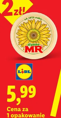 Margaryna Słynne MR promocja w Lidl