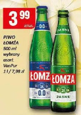 Piwo Łomża 500ml wybrany asortyment VanPur promocja w Chorten