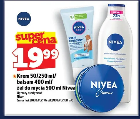 Krem Nivea Baby ochronny promocja w TOPAZ
