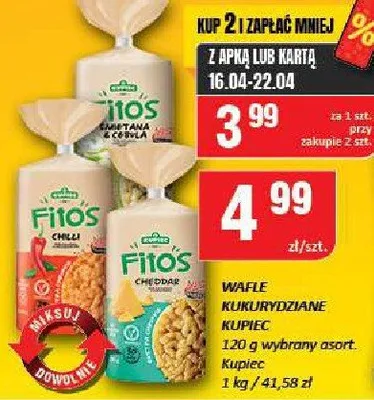 Wafle kukurydziane promocja w Chorten