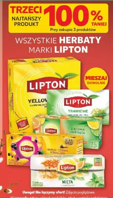 Herbata wszystkie rodzaje promocja w Kaufland