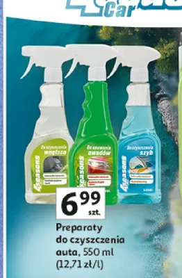 Preparat do czyszczenia szyb 4seasons promocja w Auchan