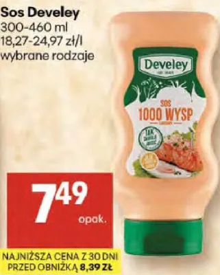 Sos 1000 Wysp promocja w Delikatesy Centrum