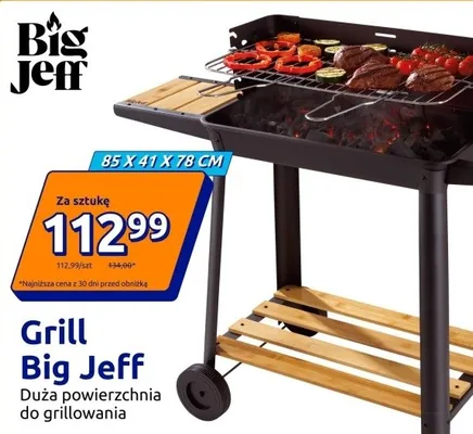 Grill duża powierzchnia do grillowania promocja w Action