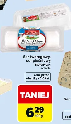 Ser pleśniowy rolada promocja w Carrefour Market
