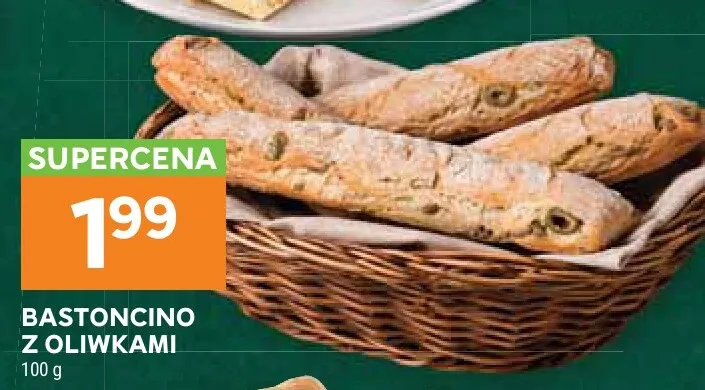 Bastoncino z oliwkami promocja w Stokrotka
