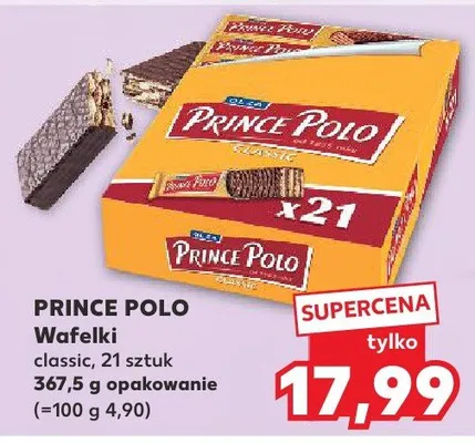 Wafelki classic promocja w Kaufland