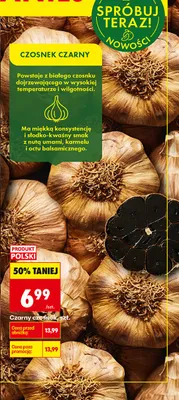 Czarny czosnek promocja w Biedronka