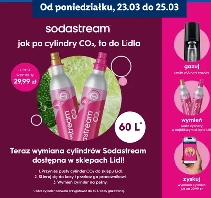 Wymiana cylindrów promocja w Lidl