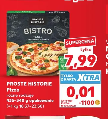 Pizza Proste Historie promocja w Kaufland
