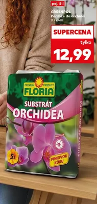 Substrát Orchidea promocja w Kaufland