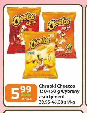 Chrupki Cheetos promocja w Gama