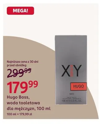 Woda toaletowa dla mężczyzn promocja w Rossmann